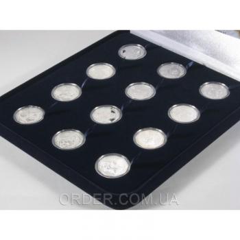 Набор серебряных монет Детские знаки зодиака (Silver 2)