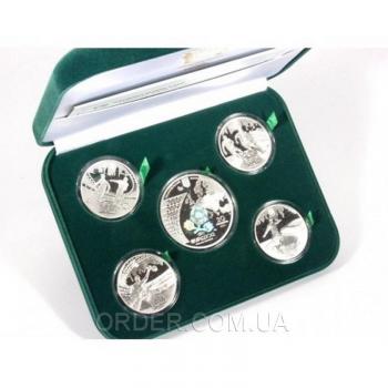 Набор памятных монет из серебра Чемпионат Европы по футболу 2012 г. (Euro 2012)