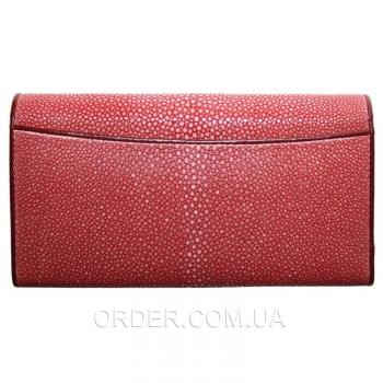 Женский кошелек из кожи ската (ST 52 SA Red)