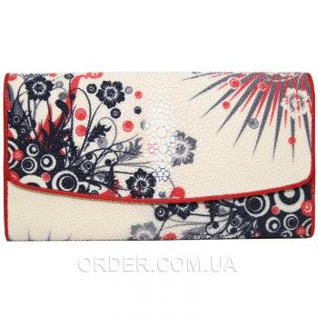 Женский кошелек из кожи ската (ST 52 ART 004)