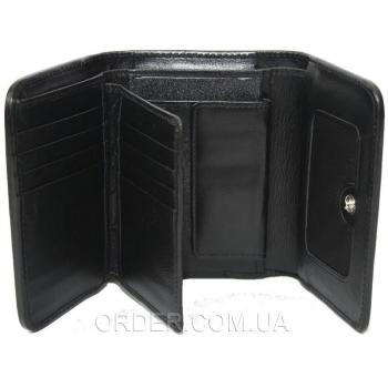 Женский кошелек из кожи ската (ST 63 Black)