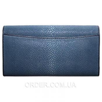 Женский кошелек из кожи ската (ST 52 SA Blue)