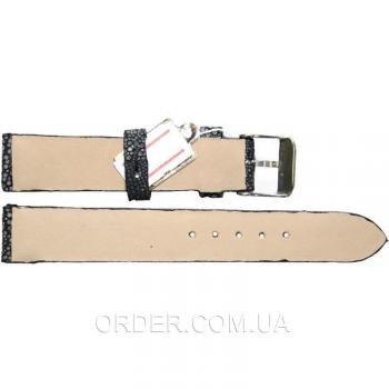 Ремешок для часов из кожи ската (STWS 04 SA Black)