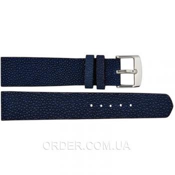 Ремешок для часов из кожи ската (STWS 01 Dark Blue)