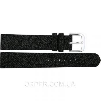 Ремешок для часов из кожи ската (STWS 01 Black)