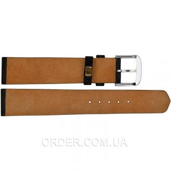 Ремешок для часов из кожи ската (STWS 02 Black)