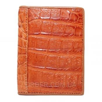 Визитница из кожи крокодила (SS 01 B Tan)
