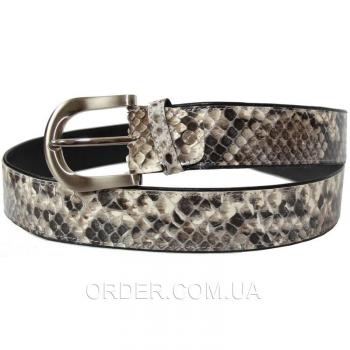 Мужской ремень из кожи питона (105 PTB Natural)