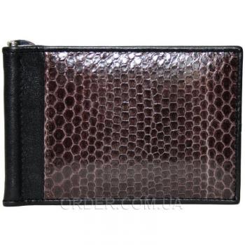 Зажим для купюр из кожи змеи (SNMC 01 Brown)