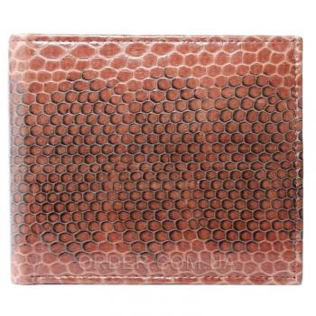 Мужской кошелек из кожи морской змеи (SN 22 Tan)