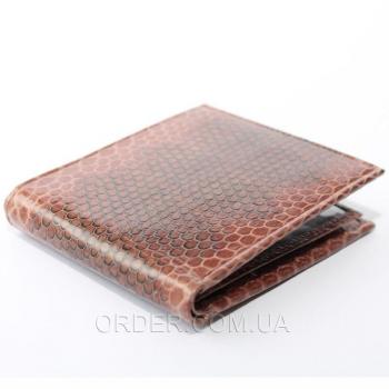 Мужской кошелек из кожи морской змеи (SN 22 Tan)