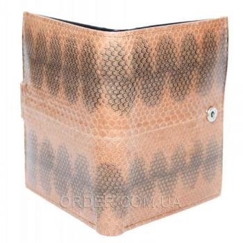 Мужской кошелек из кожи морской змеи (SN 76 Tan)