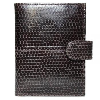 Портмоне из кожи морской змеи (SN 76 Brown)