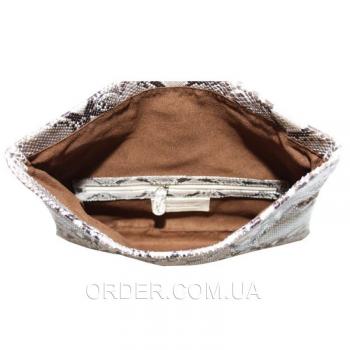 Женская сумка из кожи питона (PTC 105 Natural)