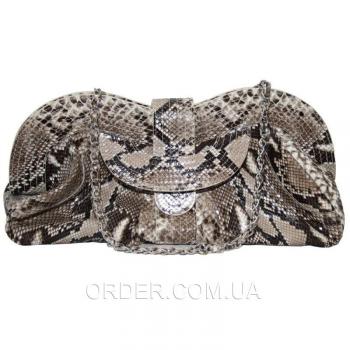 Женская сумка из кожи питона (PT 099 Natural)