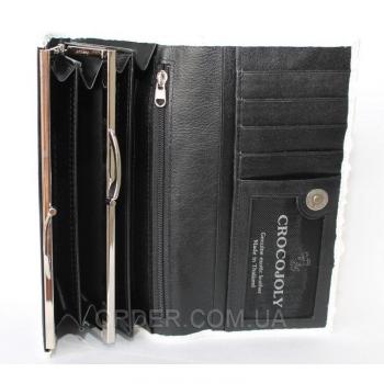 Женский кошелек из кожи питона (PT 53 White)