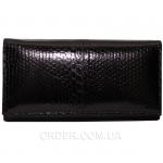 Женский кошелек из кожи морской змеи (SN 53 Black)