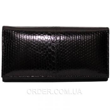 Женский кошелек из кожи морской змеи (SN 53 Black)