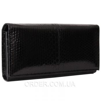 Женский кошелек из кожи морской змеи (SN 53 Black)