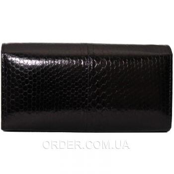 Женский кошелек из кожи морской змеи (SN 53 Black)