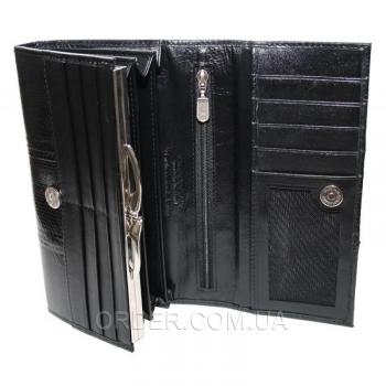 Женский кошелек из кожи морской змеи (SN 53 Black)