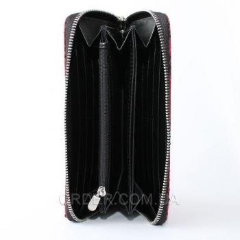 Женский кошелек из кожи питона (PT 11 EX Red)