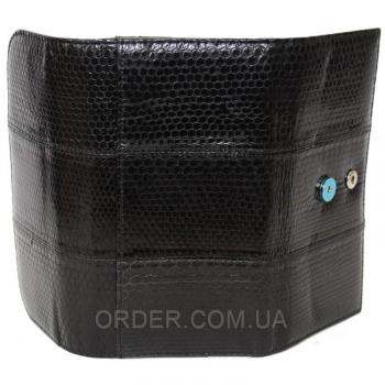Женский кошелек из кожи морской змеи (SN 52 Black)