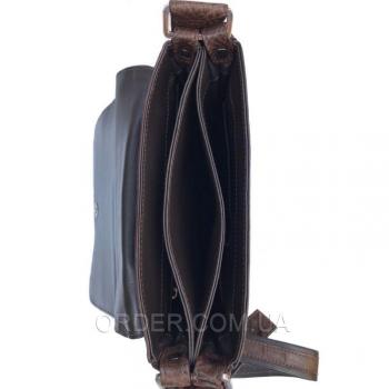 Мужская сумка из кожи крокодила (DCM 1608 Brown)