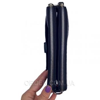 Мужская сумка из кожи крокодила (DCM 9021 Black)