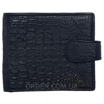 Портмоне из кожи сиамского крокодила (ALM 03-2 SK Black)