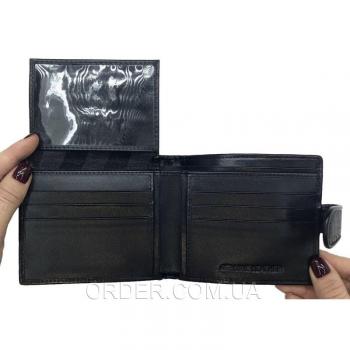 Портмоне из кожи сиамского крокодила (ALM 03-2 SK Black)