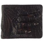Портмоне из кожи сиамского крокодила (ALM 03/2 PL Brown)