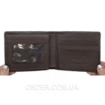 Мужское портмоне из кожи крокодила (ALM 03 BT Brown)