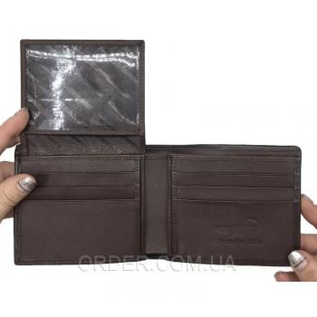 Мужское портмоне из кожи крокодила (ALM 03 BT Brown)