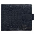 Портмоне из кожи сиамского крокодила (ALM 03/2 SK Black)