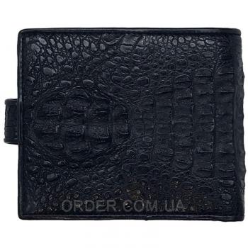 Портмоне из кожи сиамского крокодила (ALM 03-2 SK Black)