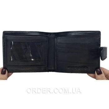 Портмоне из кожи сиамского крокодила (ALM 03-2 SK Black)