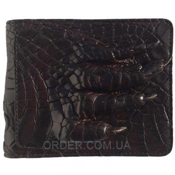 Портмоне из кожи сиамского крокодила (ALM 03-2 PL Brown)