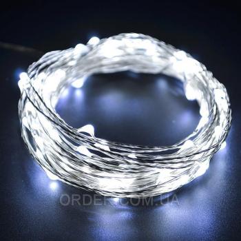 Светодиодная гирлянда с USB и пультом ДУ (5 метров) COLD